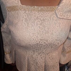 Mother’s Day church suit set blazer and skirt